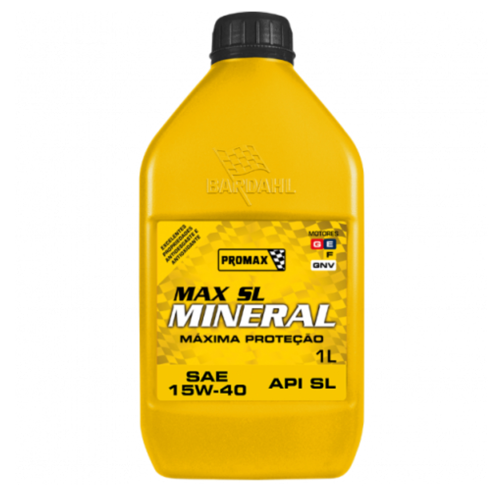 ÓLEO DE MOTOR 15W40 MAX SL MINERAL - BARDAHL - 1181693