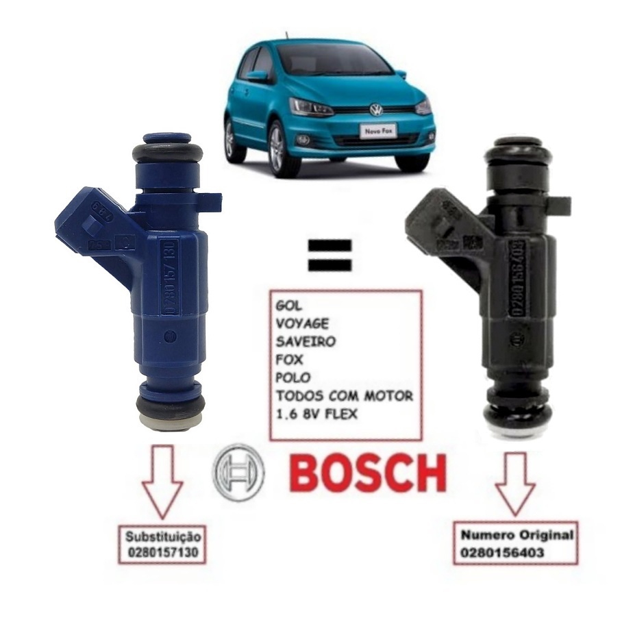 BICO INJETOR - BOSCH - 0280157130