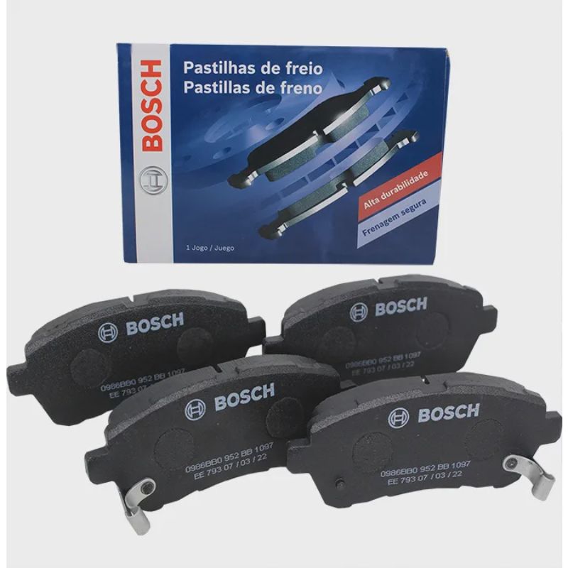 PASTILHA DE FREIO DIANTEIRA - BOSCH - 986BB0714