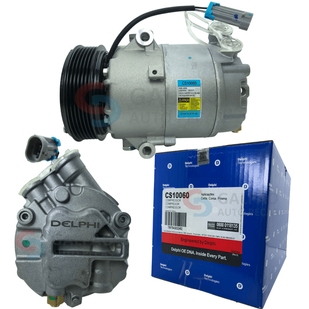 COMPRESSOR DE AR CONDICIONADO - DELPHI - CS10060