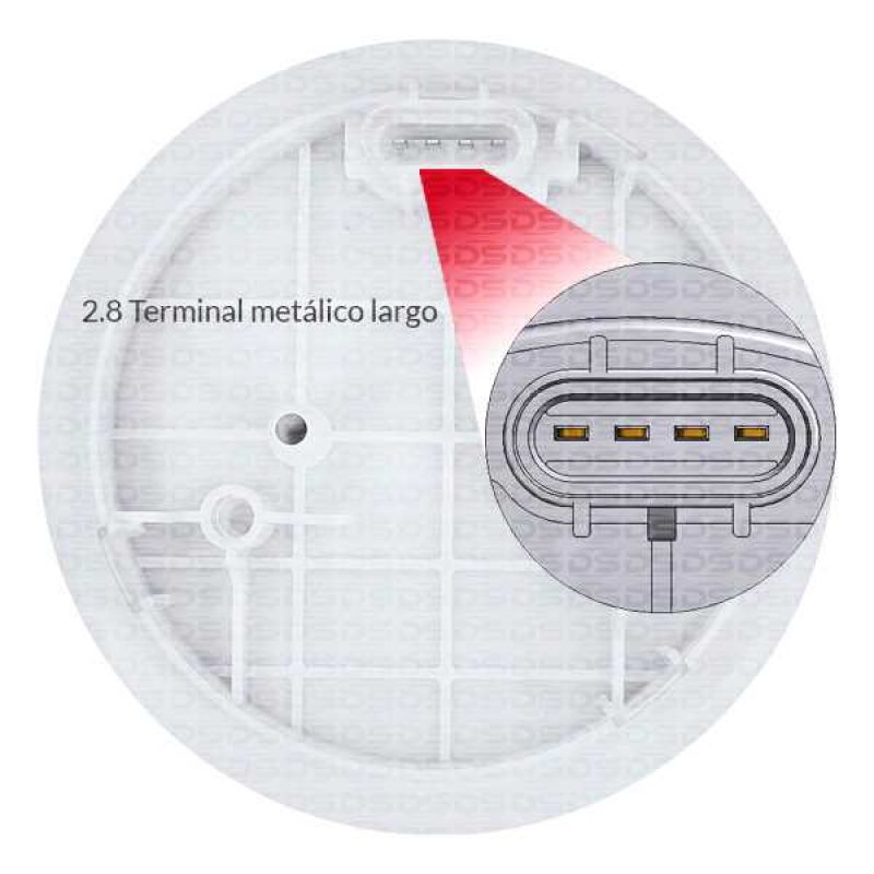 FLANGE DA BOMBA DE COMBUSTÍVEL - DS - 2437