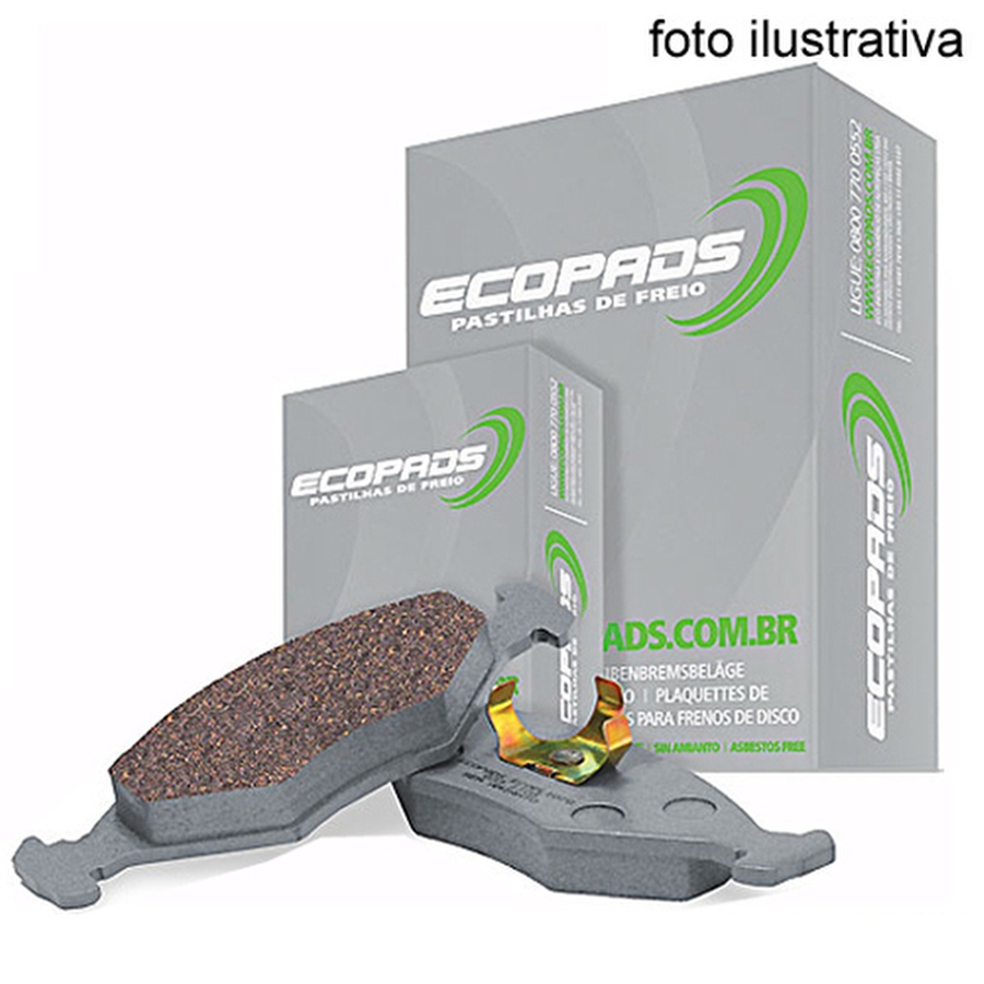 PASTILHA DE FREIO TRASEIRO - ECOPADS - ECO1005