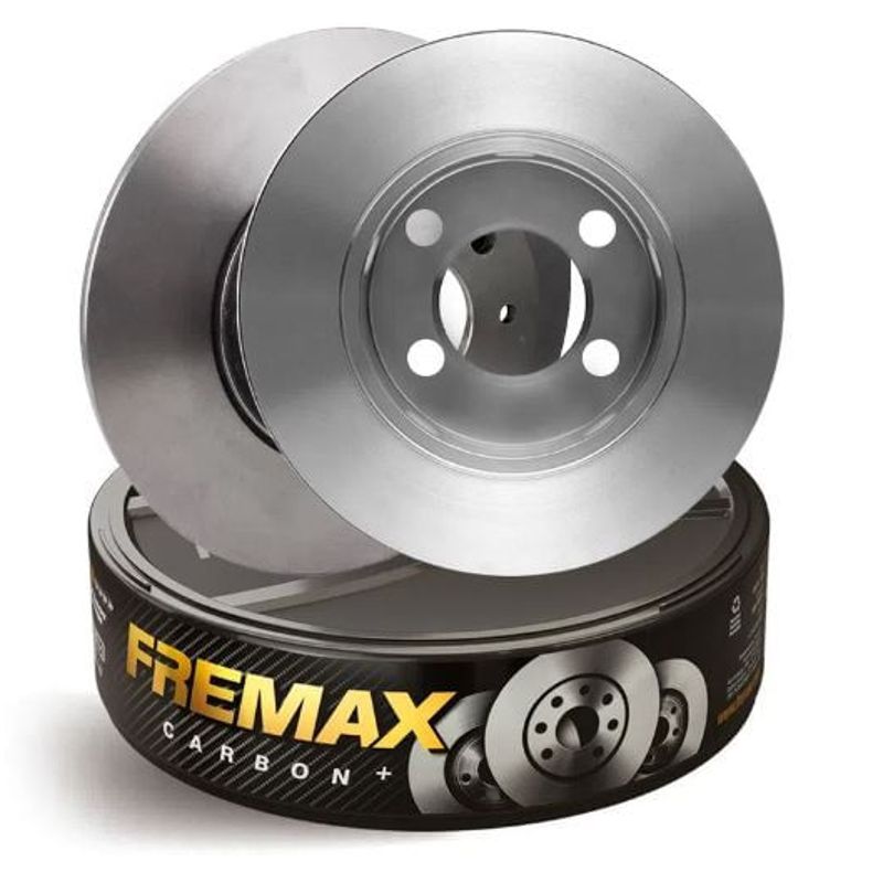 DISCO DE FREIO TRASEIRO SÓLIDO SEM CUBO - FREMAX - BD4614