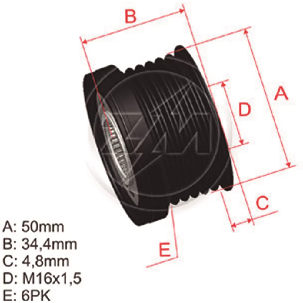 RETIFICADOR DO ALTERNADOR - GAUSS - GA1446