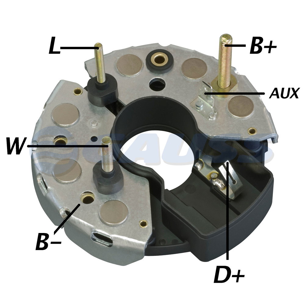 RETIFICADOR DO ALTERNADOR - GAUSS - GA1714