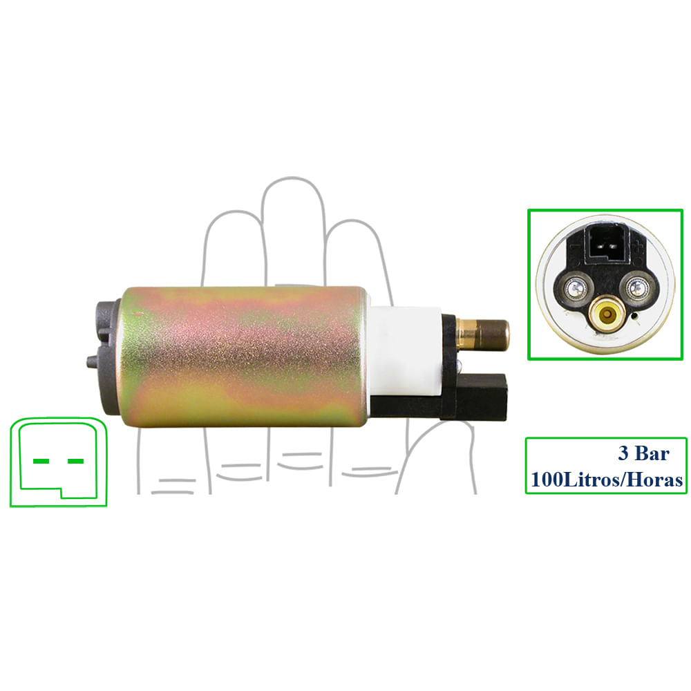 BOMBA DE COMBUSTÍVEL - GAUSS - GI3226