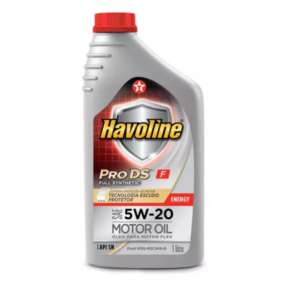 ÓLEO DE MOTOR 5W20 API SN PRO DS FULL SYNTHETIC - HAVOLINE