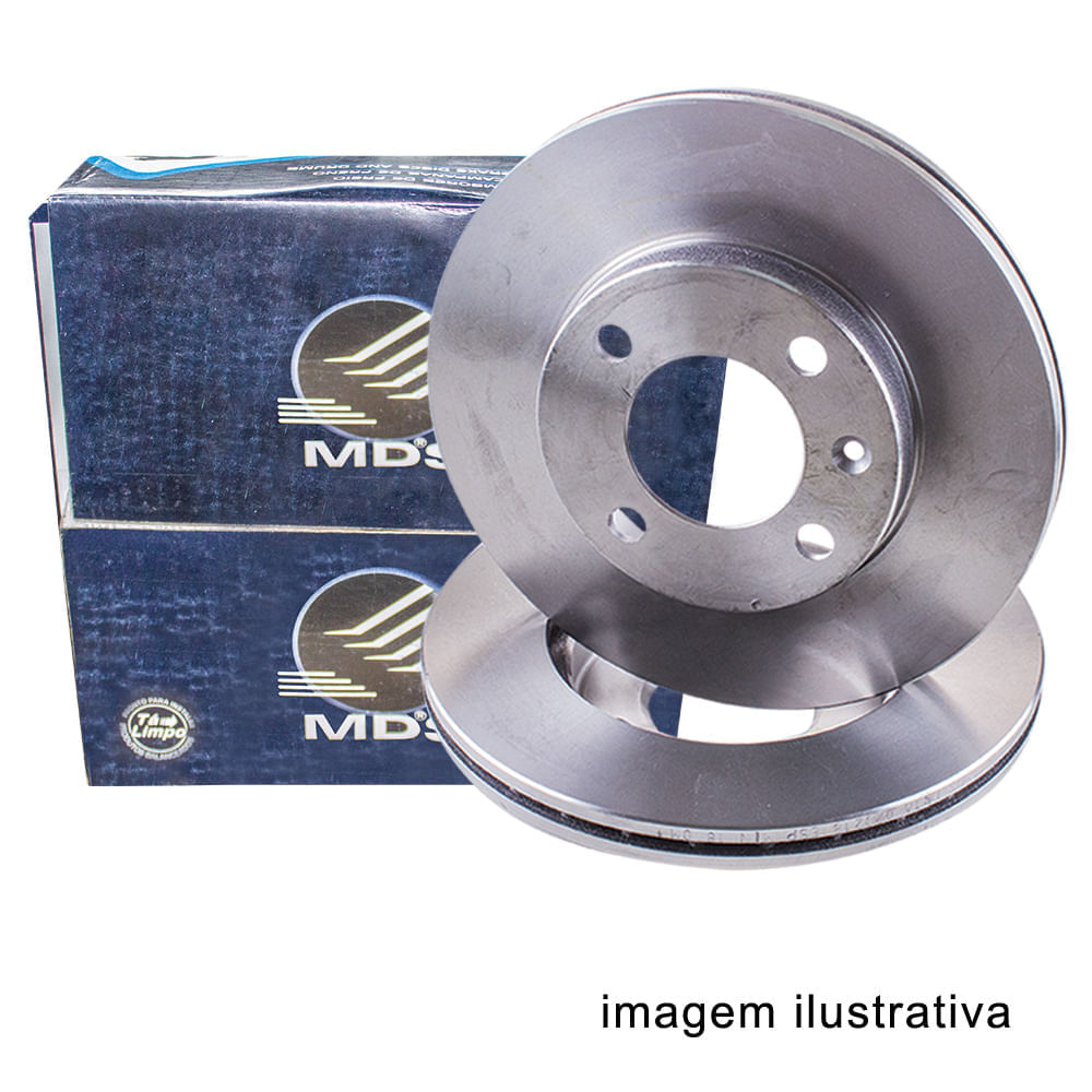 DISCO DE FREIO DIANTEIRO VENTILADO - MDS - D694