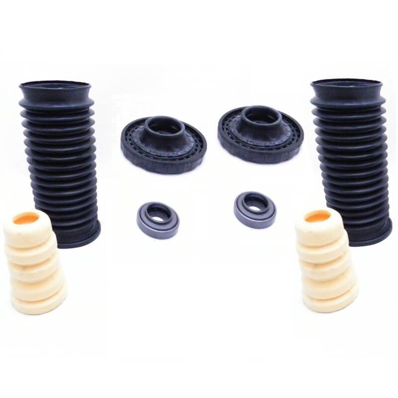 KIT DO AMORTECEDOR DIANTEIRO (BATENTE, COIFA, COXIM E ROLAMENTO) - METALSYSTEM - 7242