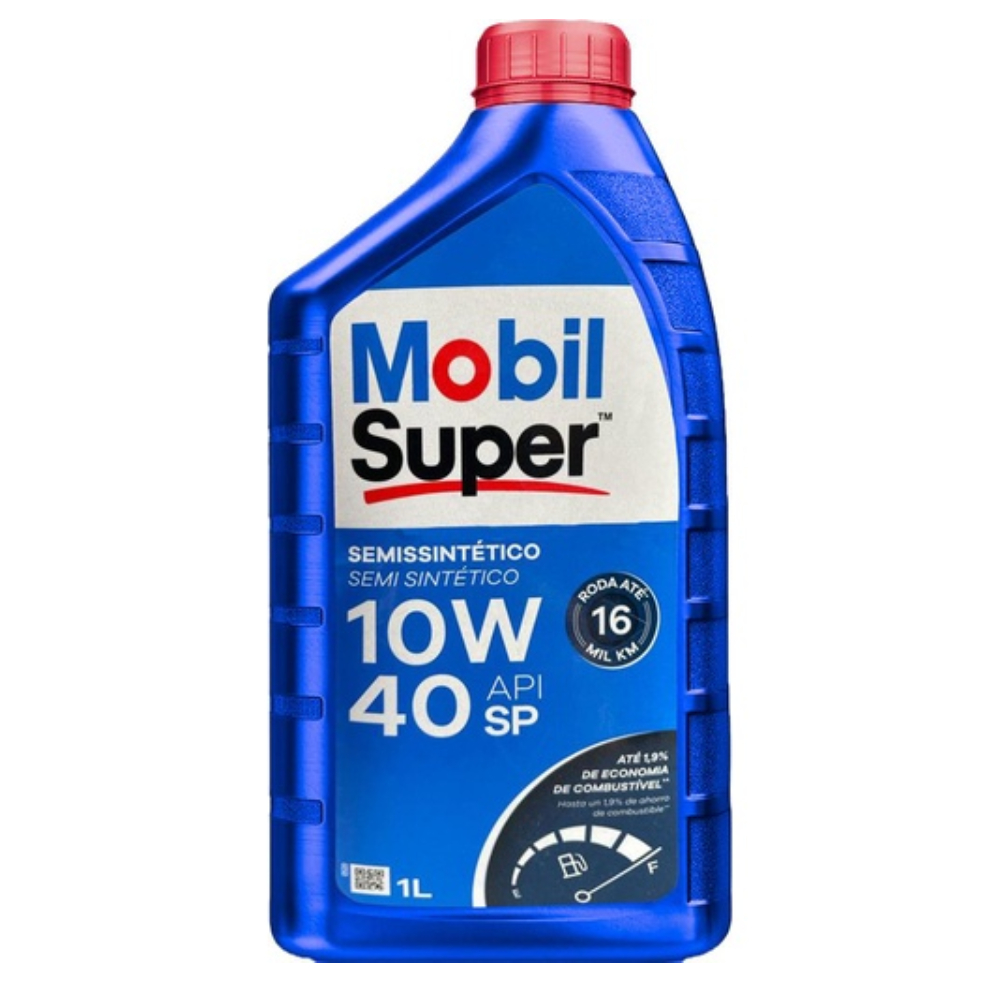 ÓLEO DE MOTOR L3 SUPER 2000 X3 SAE 10W40 SEMISSINTÉTICO - MOBIL - 123223