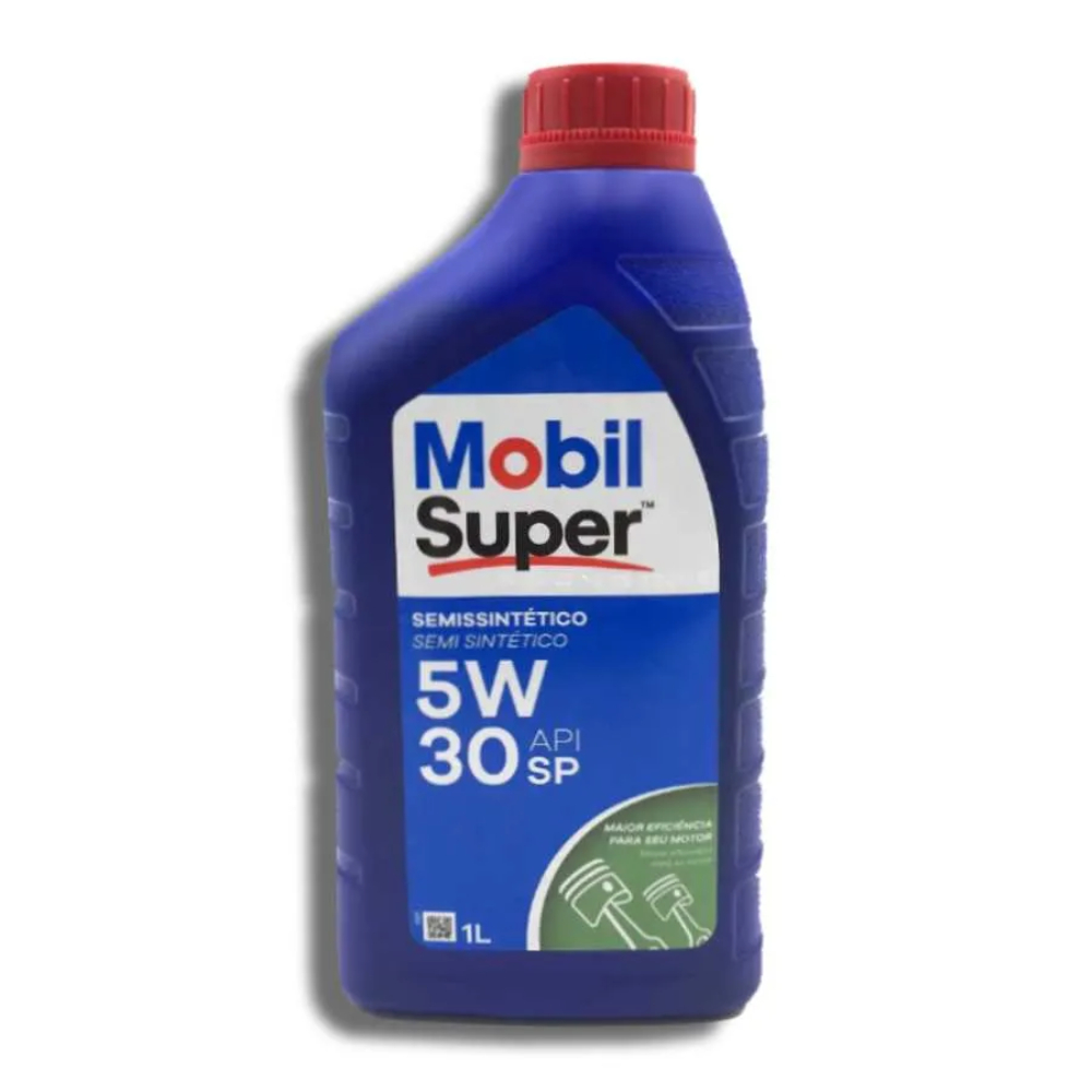 ÓLEO DE MOTOR L4 SUPER 2000 X2 SAE 5W30 SEMISSINTÉTICO - MOBIL - 123468