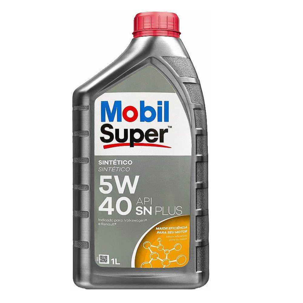 ÓLEO DE MOTOR L5 SUPER 3000 X3 SAE 5W40 SINTÉTICO - MOBIL - 123573