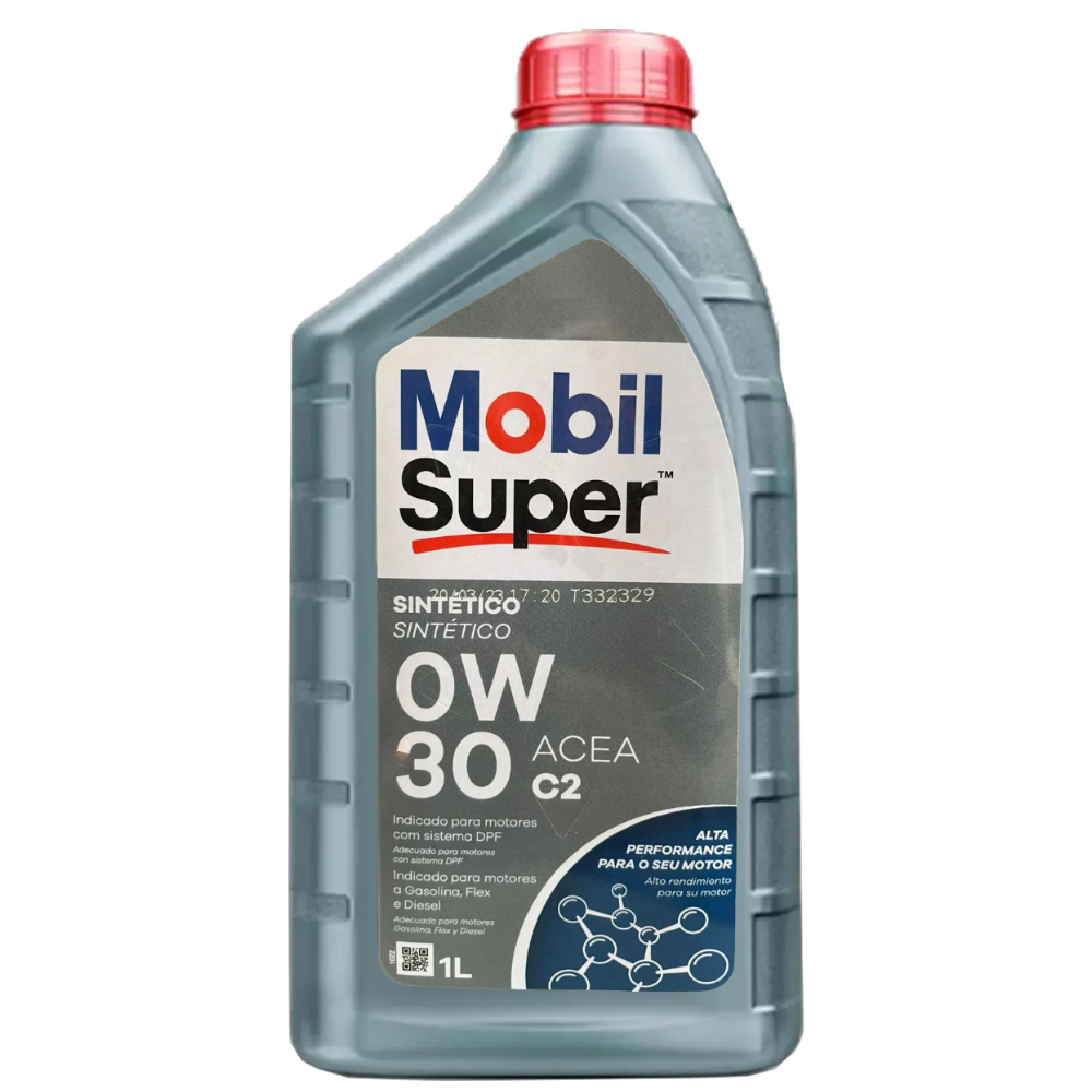 ÓLEO DE MOTOR L11 SUPER 3000 FÓRMULA P SAE 0W30 ACEA C2 - MOBIL - 123880