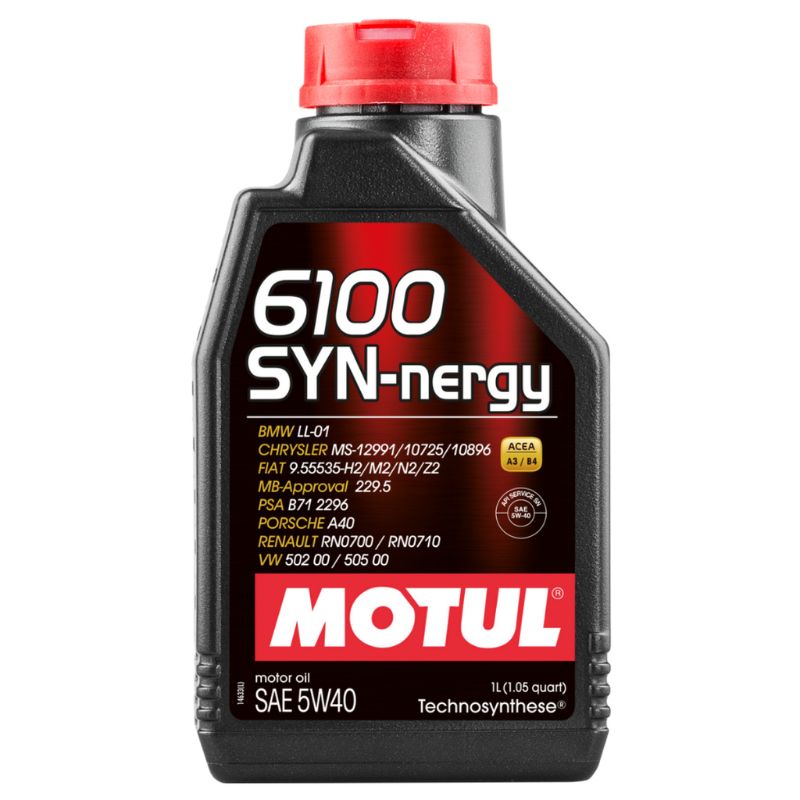 ÓLEO PARA MOTOR 5W40 SYN NERGY 6100 - MOTUL - 081354