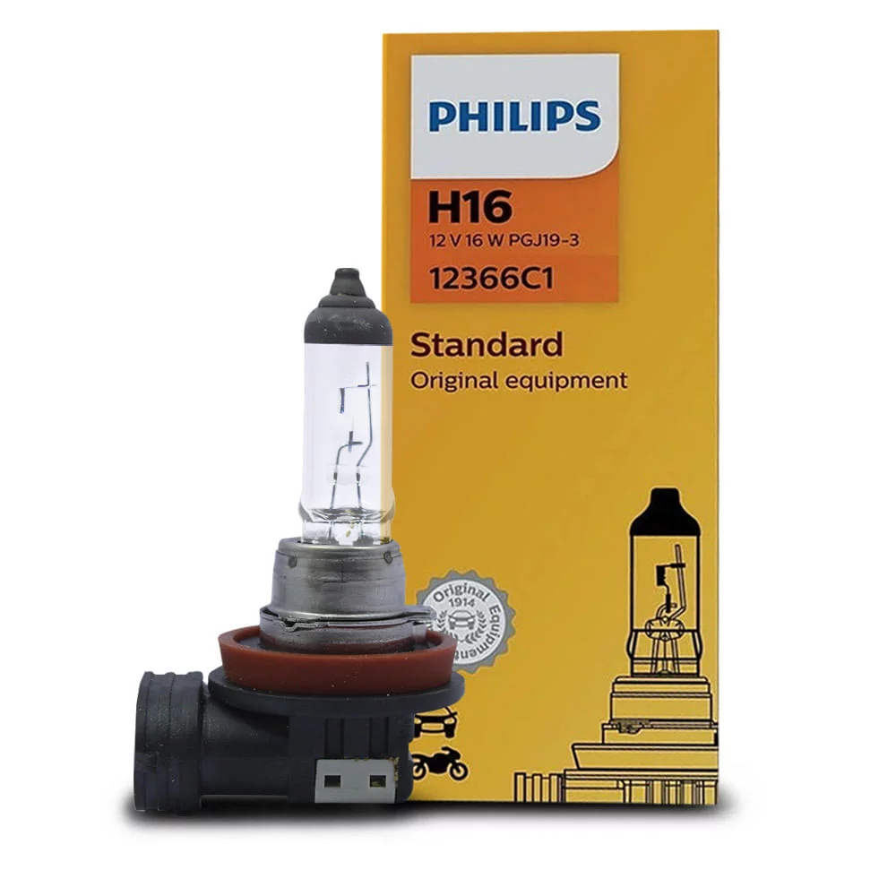 LÂMPADA FAROL NEBLINA 12V/19W - PHILIPS - 12366C1