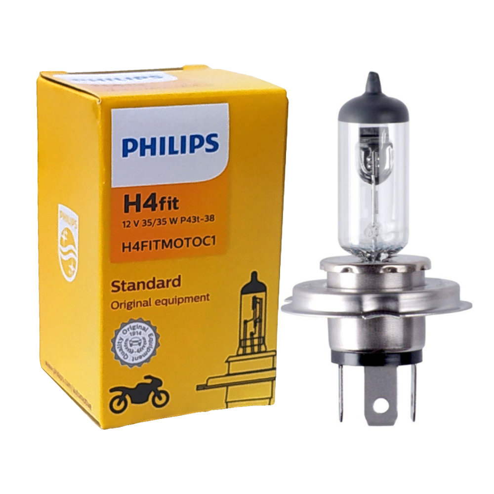 LÂMPADA FAROL ALTO E BAIXO - PHILIPS - H4