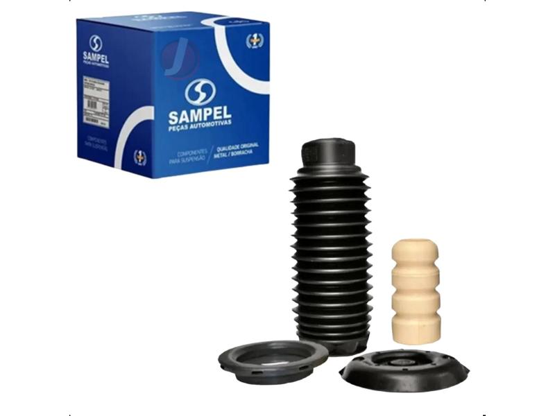 KIT DO AMORTECEDOR DIANTEIRO (BATENTE, COIFA, COXIM E ROLAMENTO SKF) - SAMPEL - SK855S