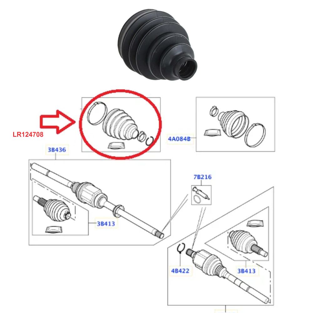 COIFA HOMOCINÉTICA LADO DA RODA - SERPA - 60572