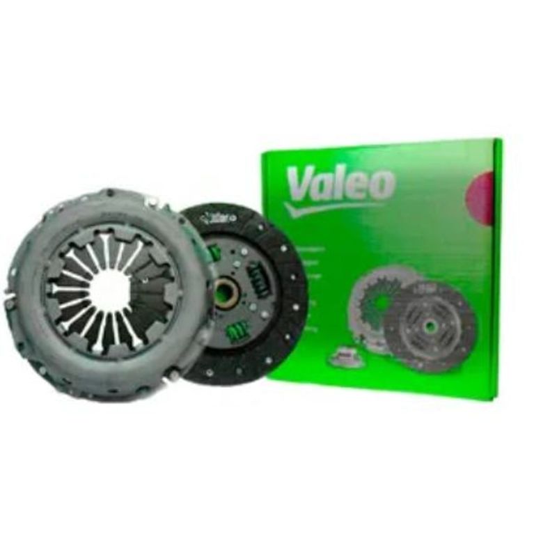 KIT DE EMBREAGEM (DISCO, PLATÔ E ROLAMENTO) - VALEO - 227505