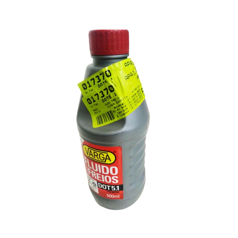 FLUÍDO DE FREIO 500ML DOT5 - VARGA - RCLF00310