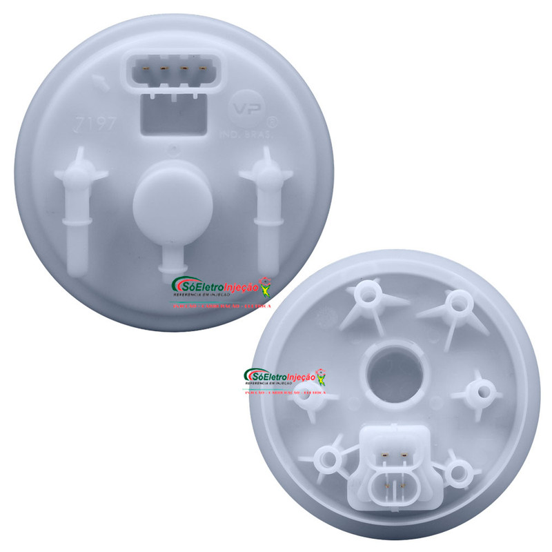 FLANGE DA BOMBA DE COMBUSTÍVEL - VP - 7197