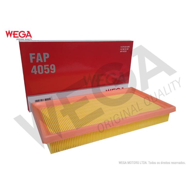 ELEMENTO DO FILTRO DE AR - WEGA - FAP4059