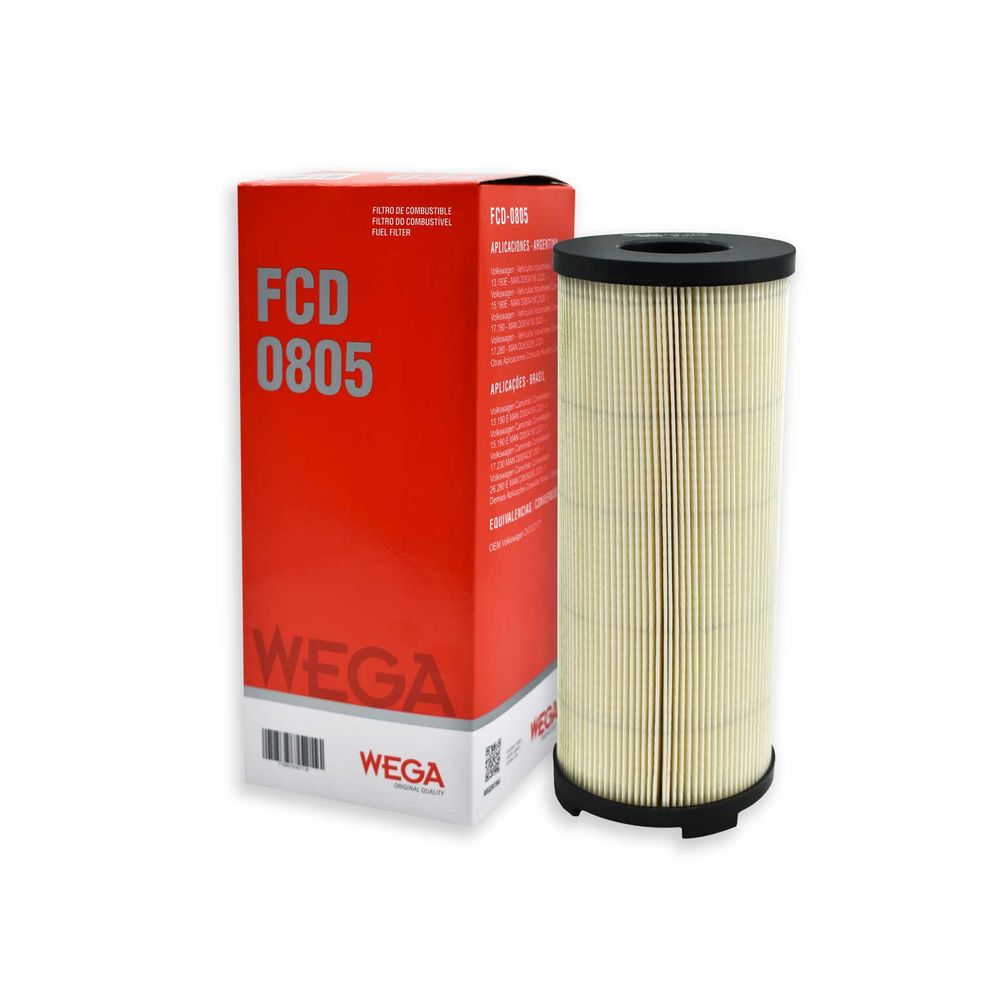 FILTRO DE COMBUSTÍVEL - WEGA - FCD0807