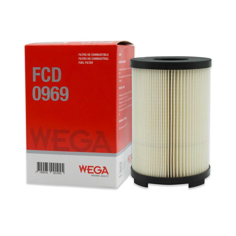 FILTRO DE COMBUSTÍVEL - WEGA - FCD0962