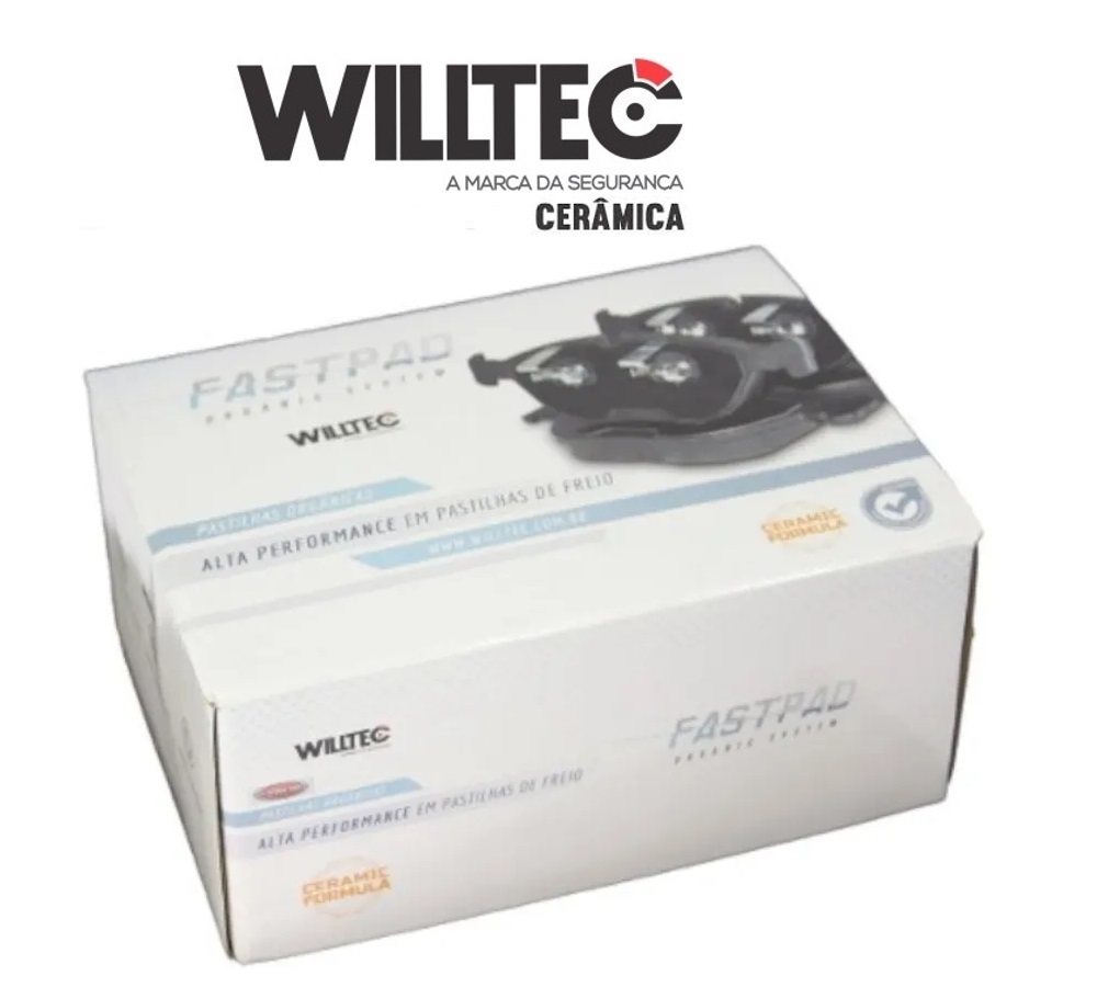 PASTILHA DE FREIO TRASEIRA- WILLTEC - FP149