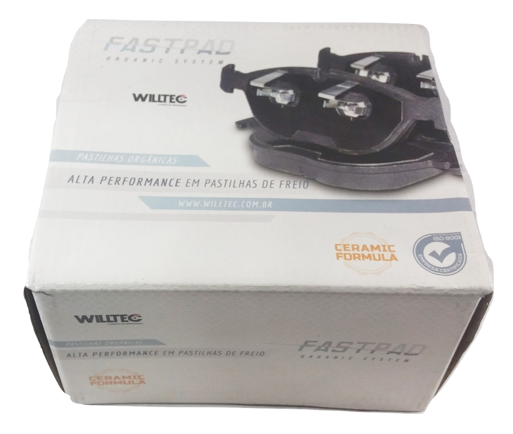 PASTILHA DE FREIO TRASEIRA- WILLTEC - FP180