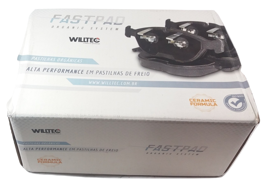 PASTILHA DE FREIO DIANTEIRA- WILLTEC - FP523