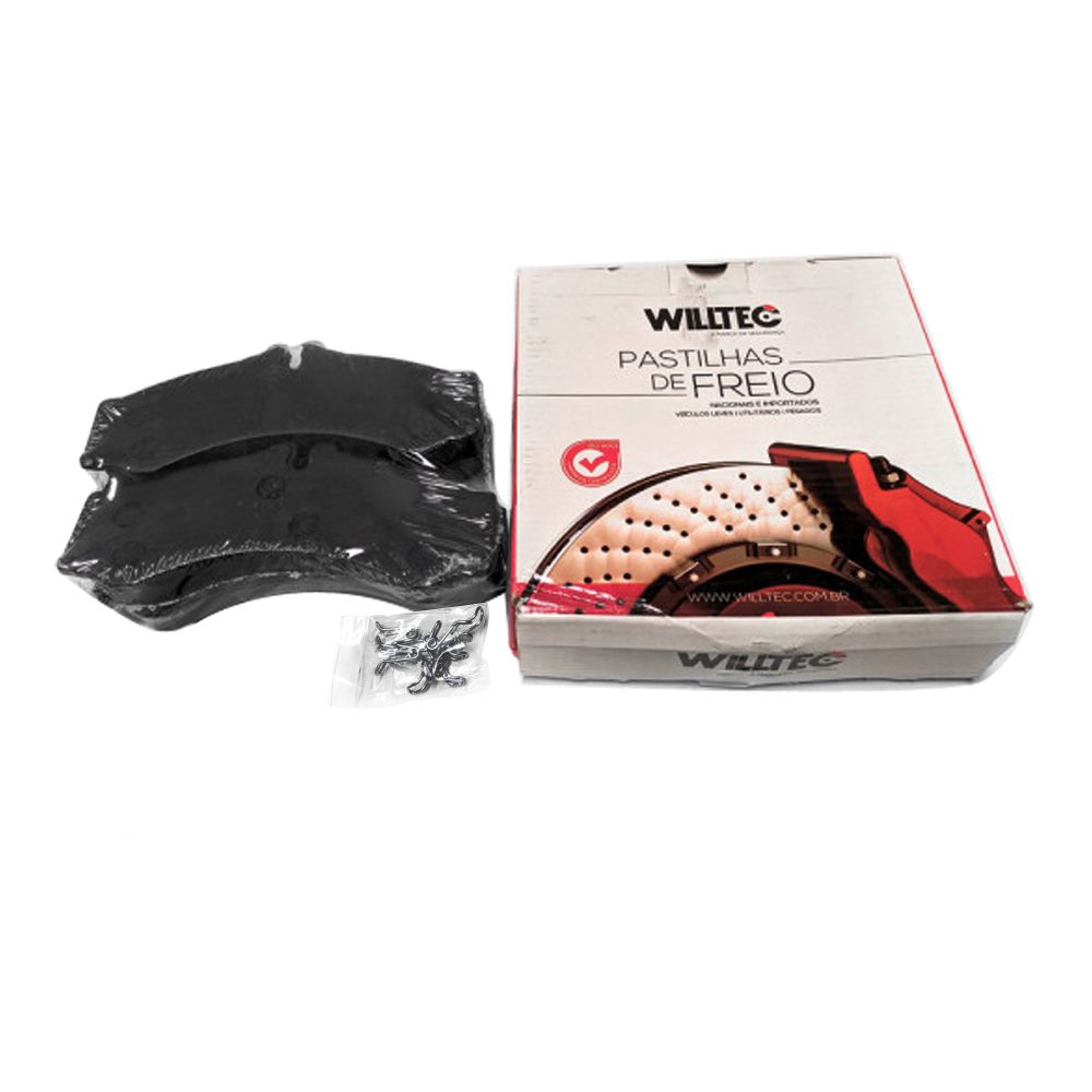 PASTILHA DE FREIO TRASEIRA- WILLTEC - PW1068