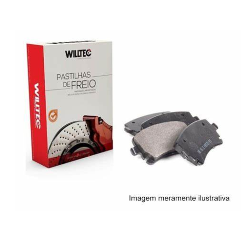 PASTILHA DE FREIO DIANTEIRA- WILLTEC - PW173