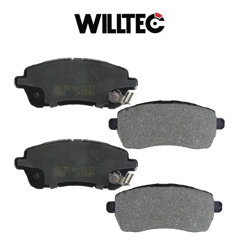 PASTILHA DE FREIO TRASEIRA- WILLTEC - PW273