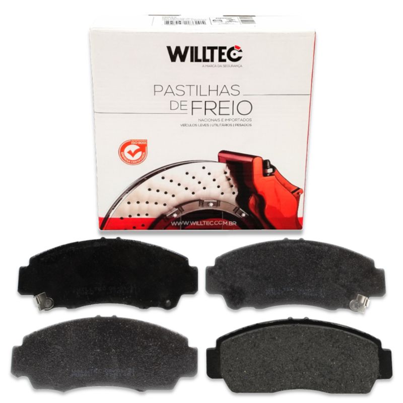 PASTILHA DE FREIO DIANTEIRA- WILLTEC - PW641