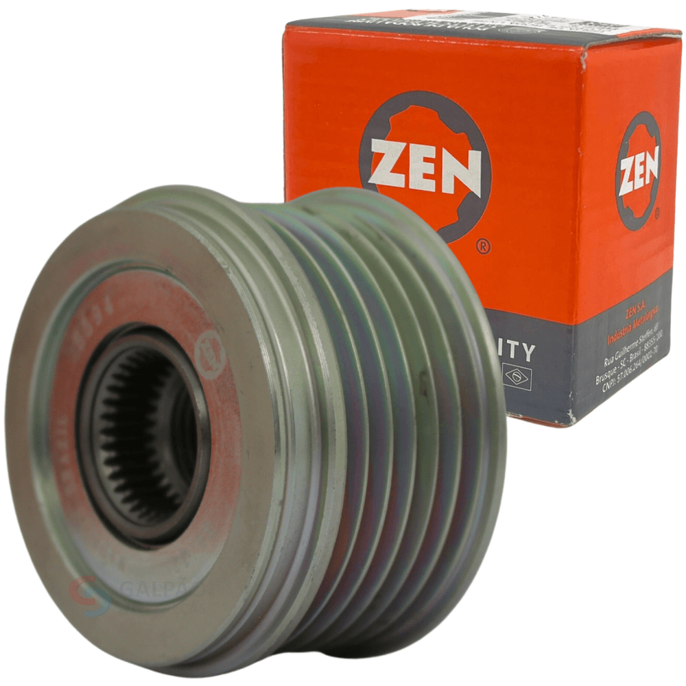 POLIA RODA LIVRE PARA ALTERNADOR OAP - ZEN - 5594