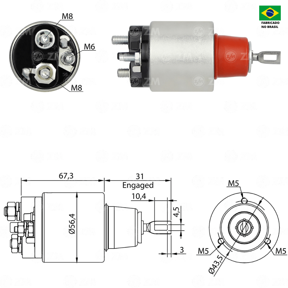 AUTOMÁTICO DE PARTIDA - ZM - ZM4395