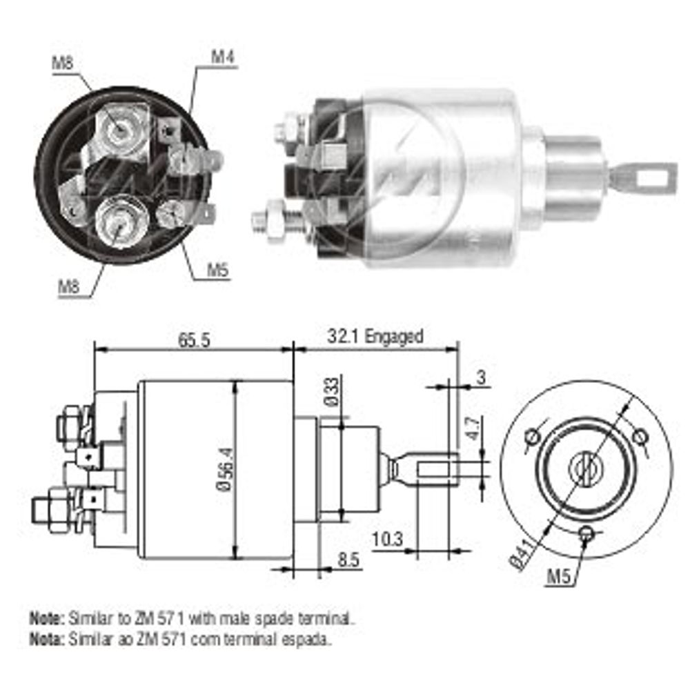 AUTOMÁTICO DE PARTIDA - ZM - ZM571