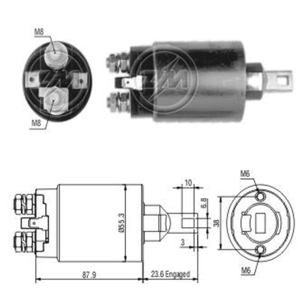 AUTOMÁTICO DE PARTIDA - ZM - ZM716