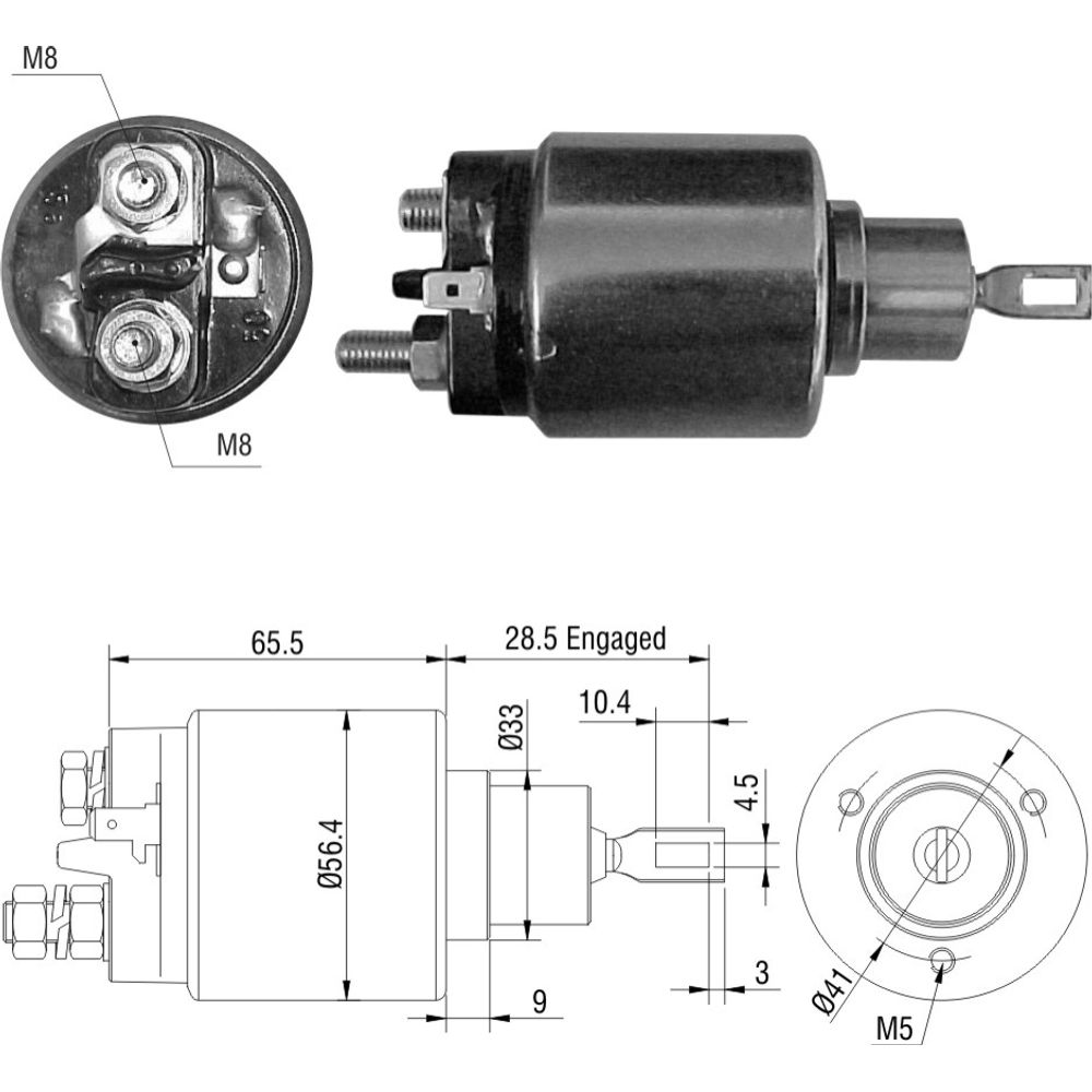 AUTOMÁTICO DE PARTIDA - ZM - ZM7595