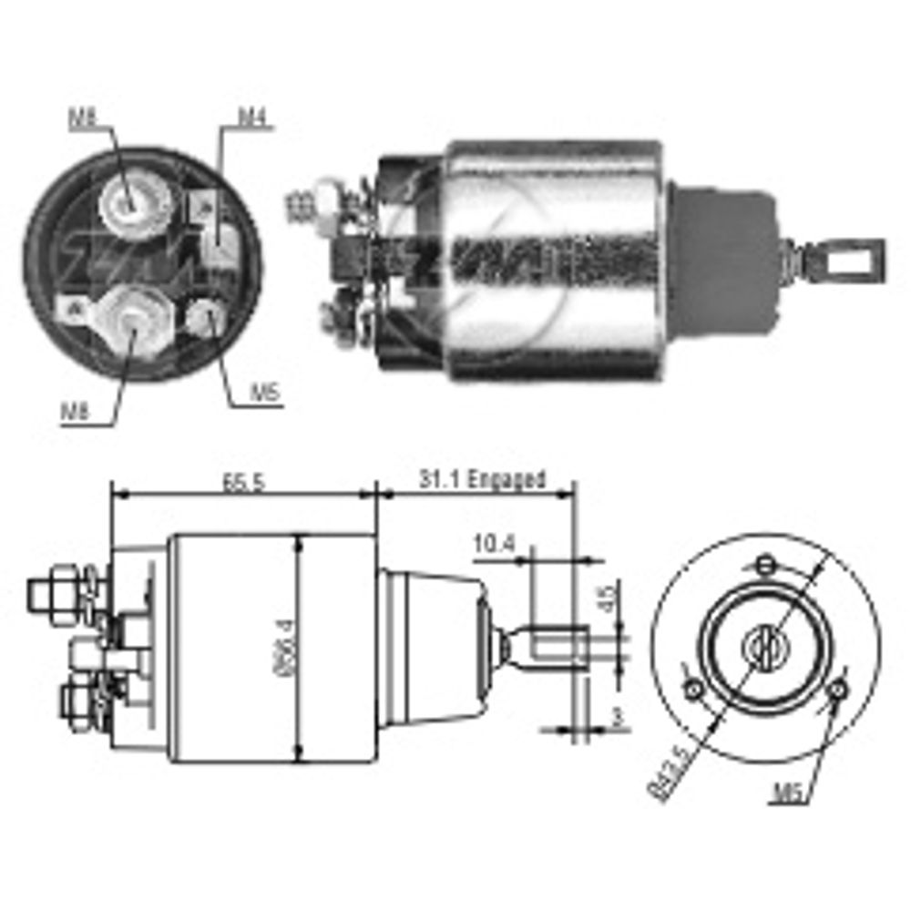 AUTOMÁTICO DE PARTIDA - ZM - ZM971