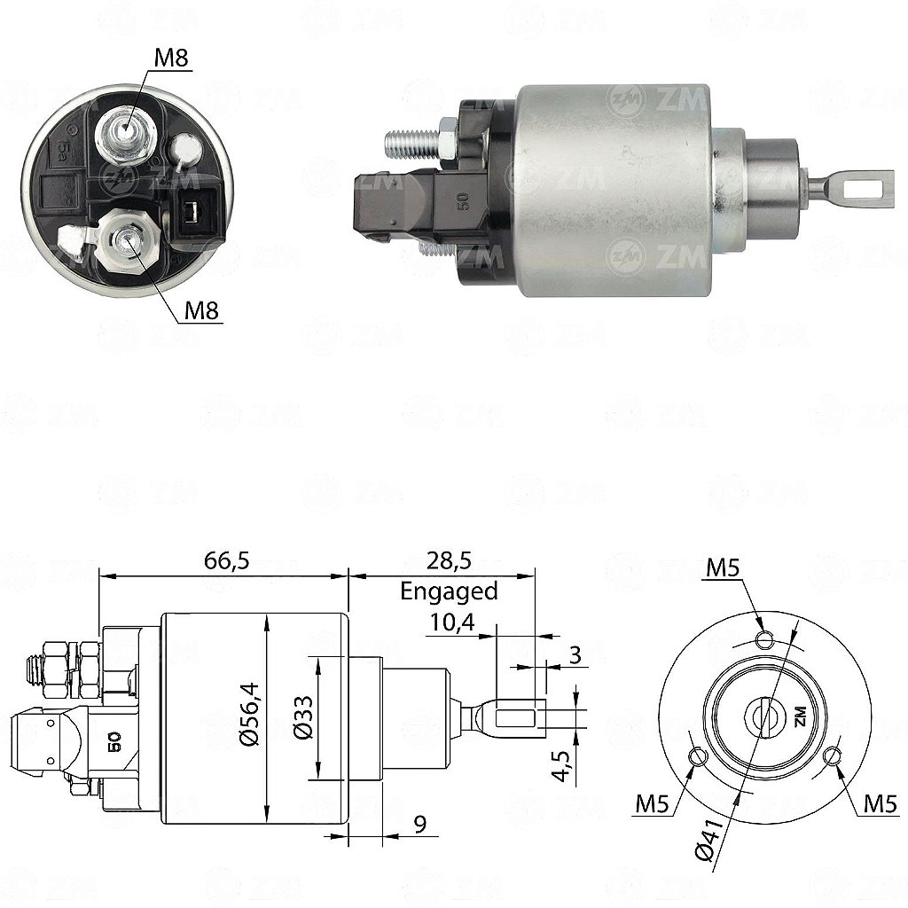 AUTOMÁTICO DE PARTIDA - ZM - ZM972