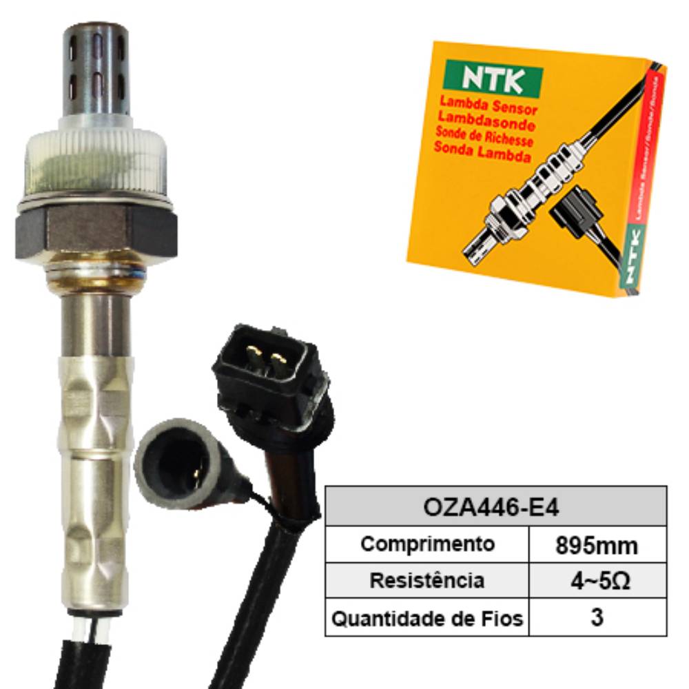 SONDA LAMBDA PRÉ CATALISADOR - NGK - OZA446E4