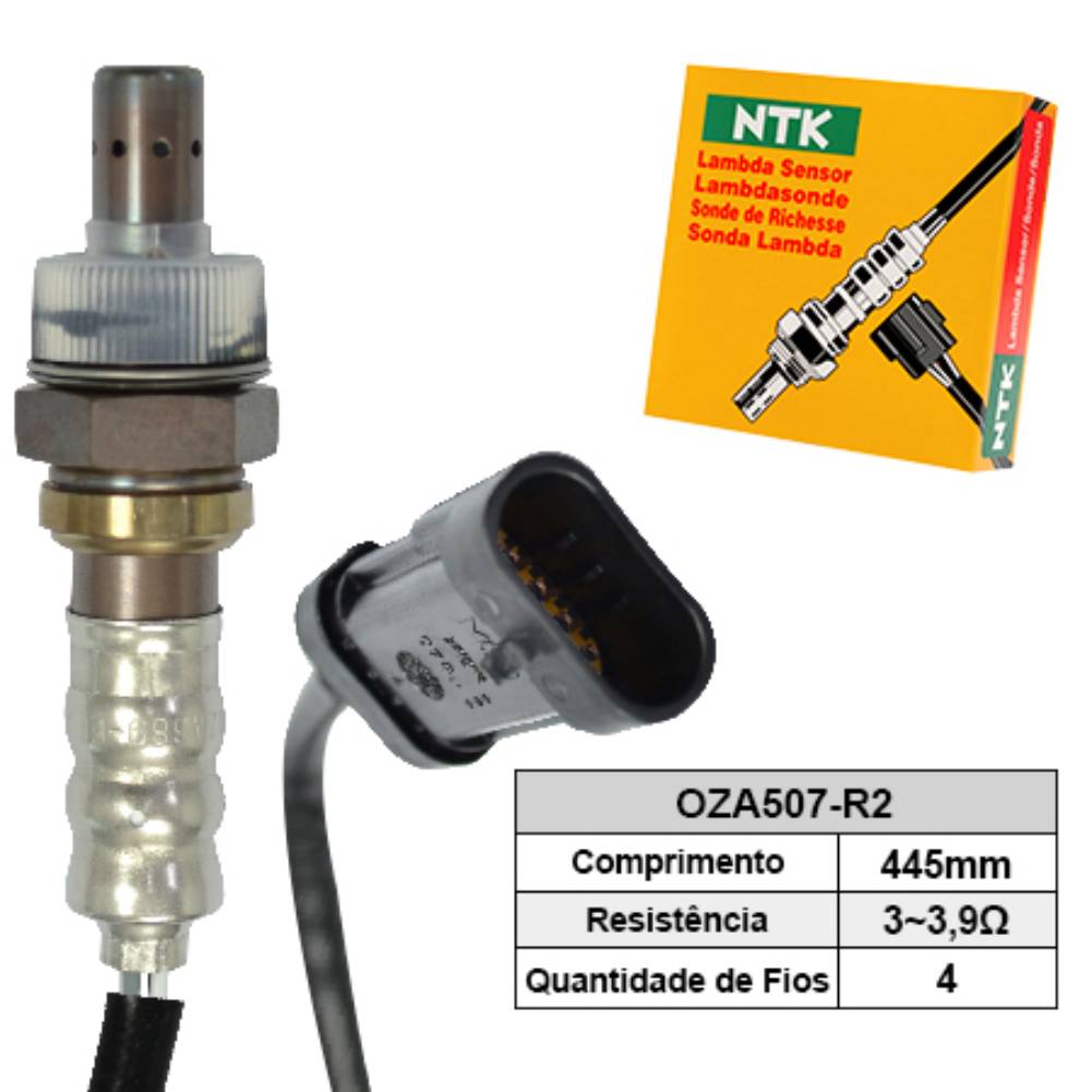 SONDA LAMBDA PRÉ CATALISADOR - NTK - OZA507R2