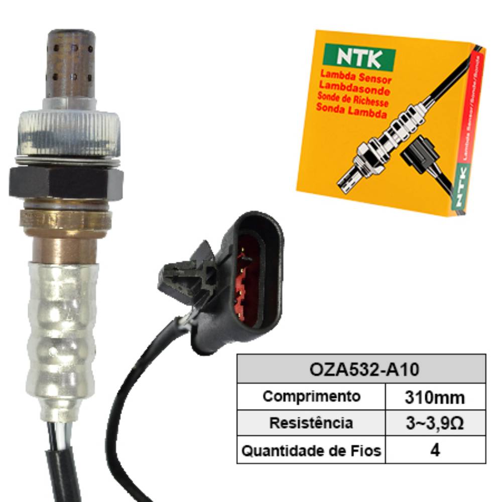 SONDA LAMBDA PRÉ CATALISADOR - NTK - OZA532A10