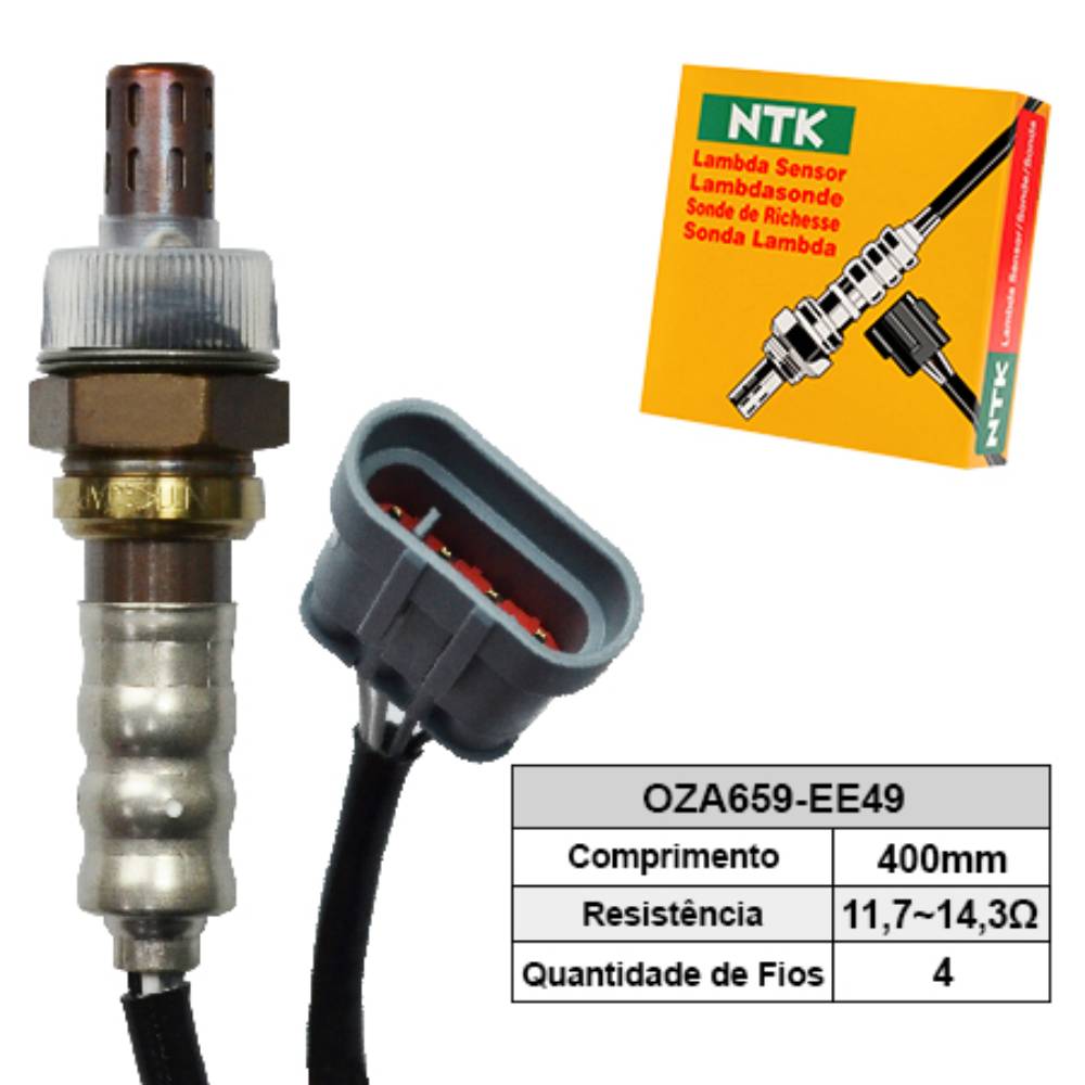 SONDA LAMBDA PRÉ CATALISADOR - NTK - OZA659EE49