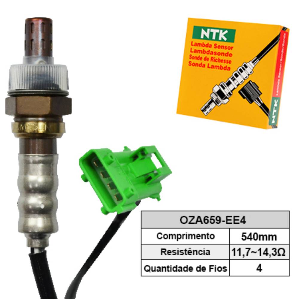 SONDA LAMBDA PRÉ CATALISADOR - NTK - OZA659EE4