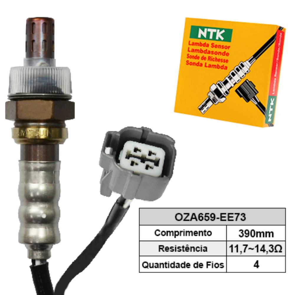 SONDA LAMBDA PÓS CATALISADOR - NTK - OZA659EE73