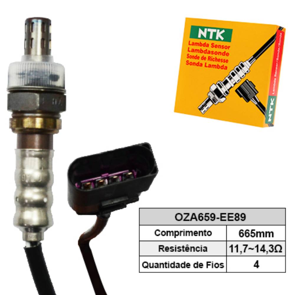 SONDA LAMBDA PRÉ CATALISADOR - NTK - OZA659EE89