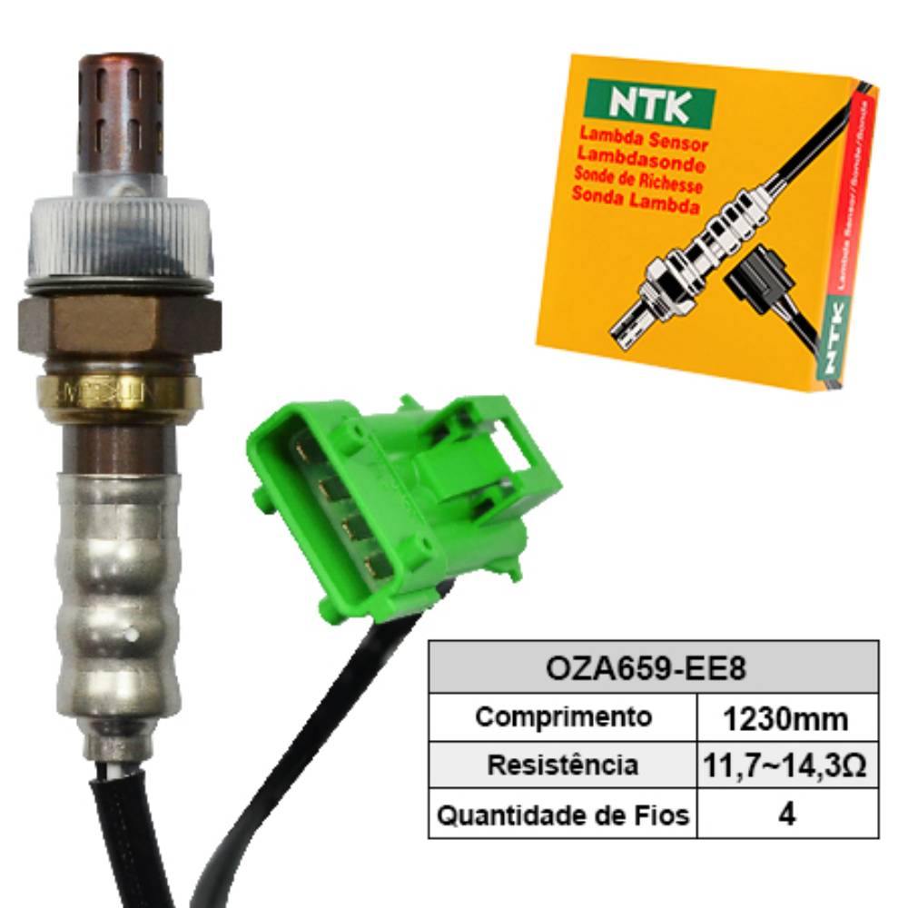 SONDA LAMBDA PRÉ CATALISADOR - NTK - OZA659EE8